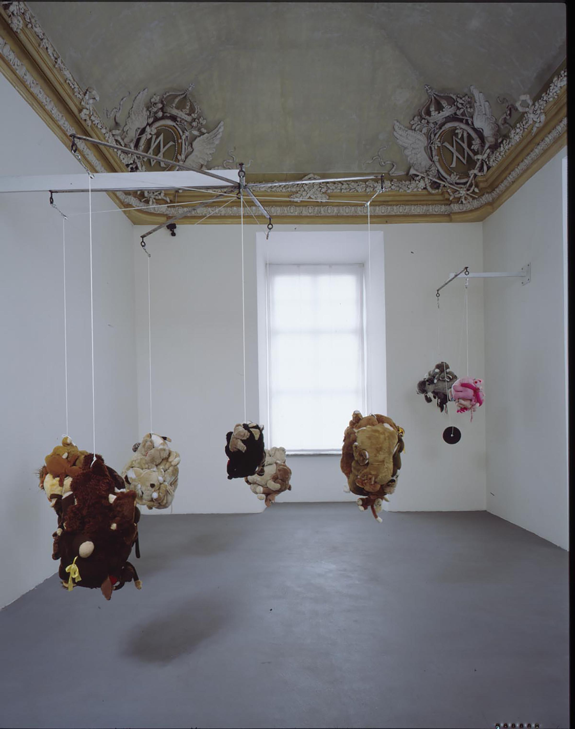 Mike Kelley, Brown Star, 1991; Pink on Gray, 1991